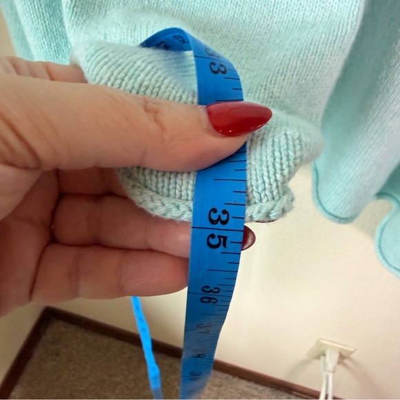 J. Jill Pure Jill Light Blue Hooded Cardigan, 4X, Cotton Cashmere - Picture 10 of 10